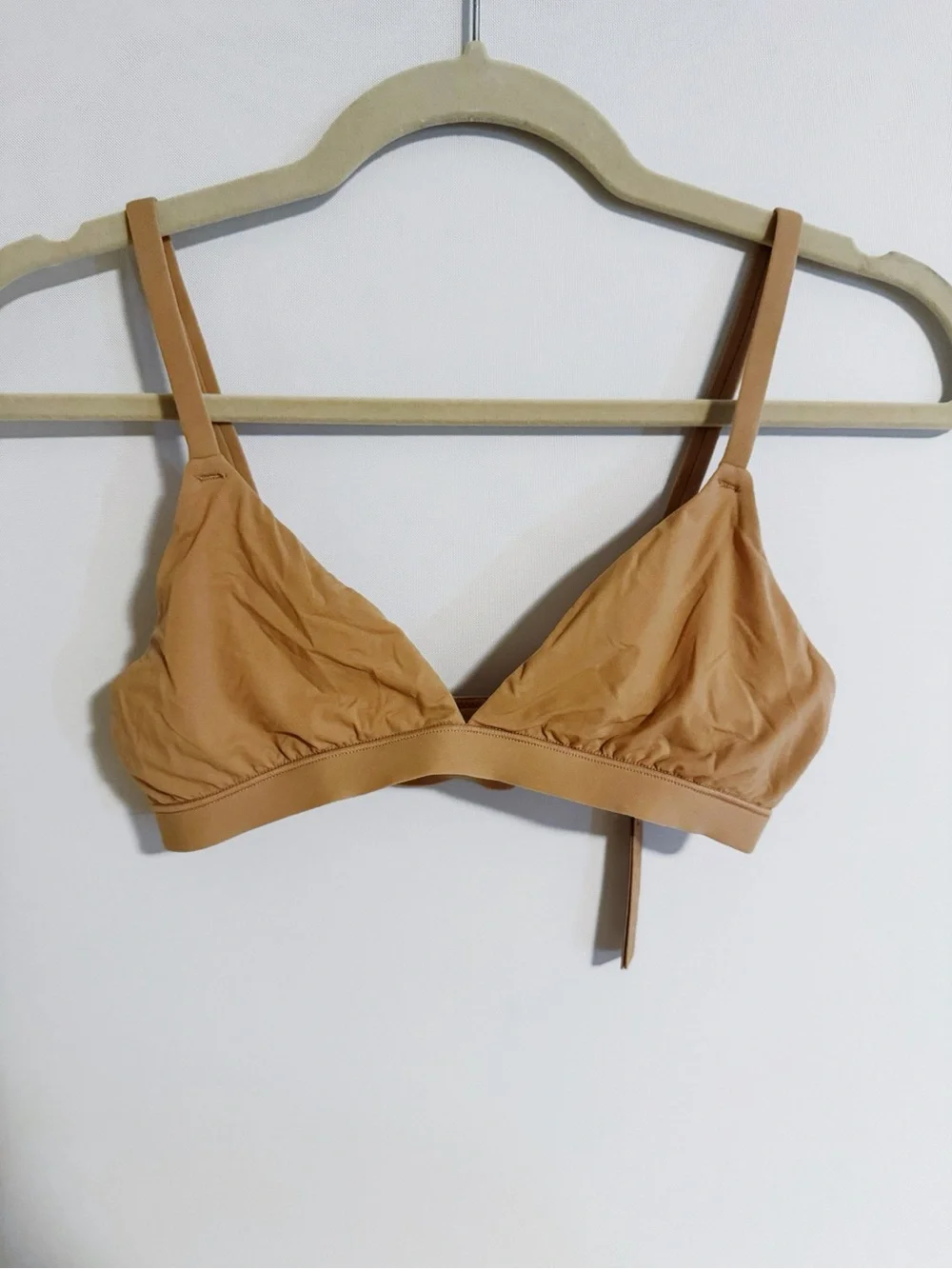 Skims - Ochre Triangle Bralette - Picture 1 of 6